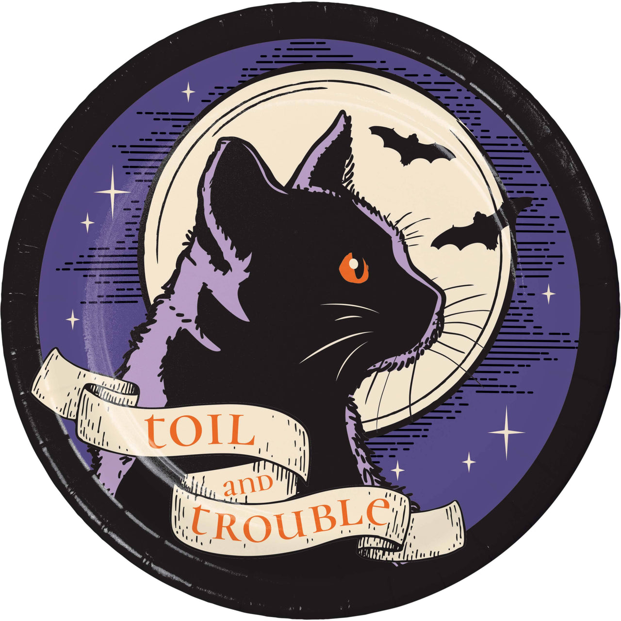 Happy Haunting Luncheon Plates 7"
