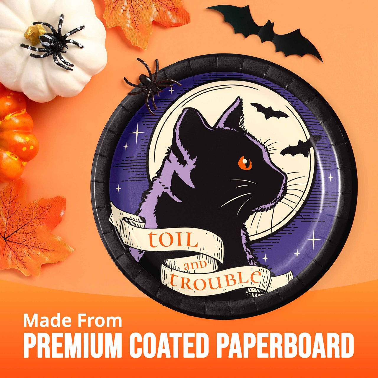 Happy Haunting Luncheon Plates 7"