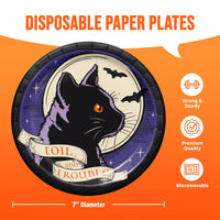 Happy Haunting Luncheon Plates 7