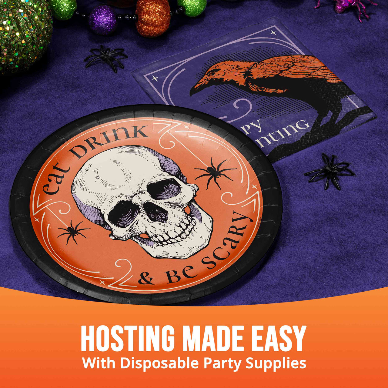 Happy Haunting Dinner Plates 9"