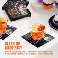 Radiant Reaper Shake Rattle Roll Beverage Napkins 5