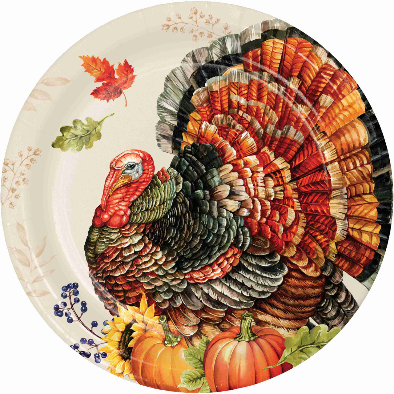 Bountiful Bird Luncheon Plates 7"