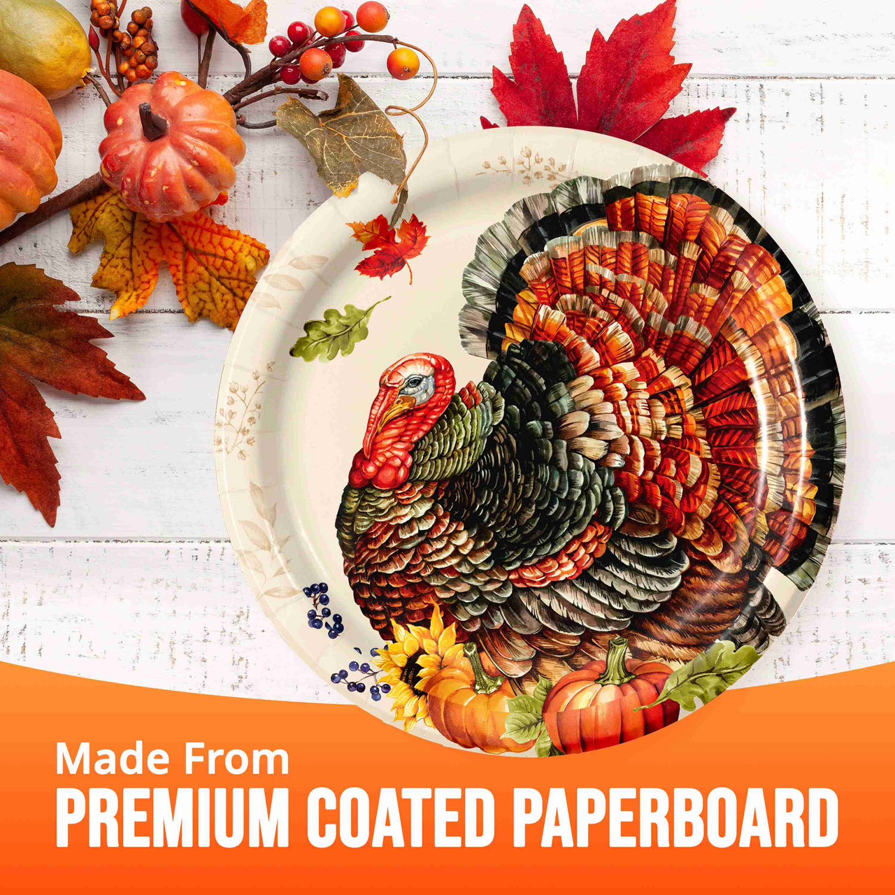 Bountiful Bird Luncheon Plates 7"