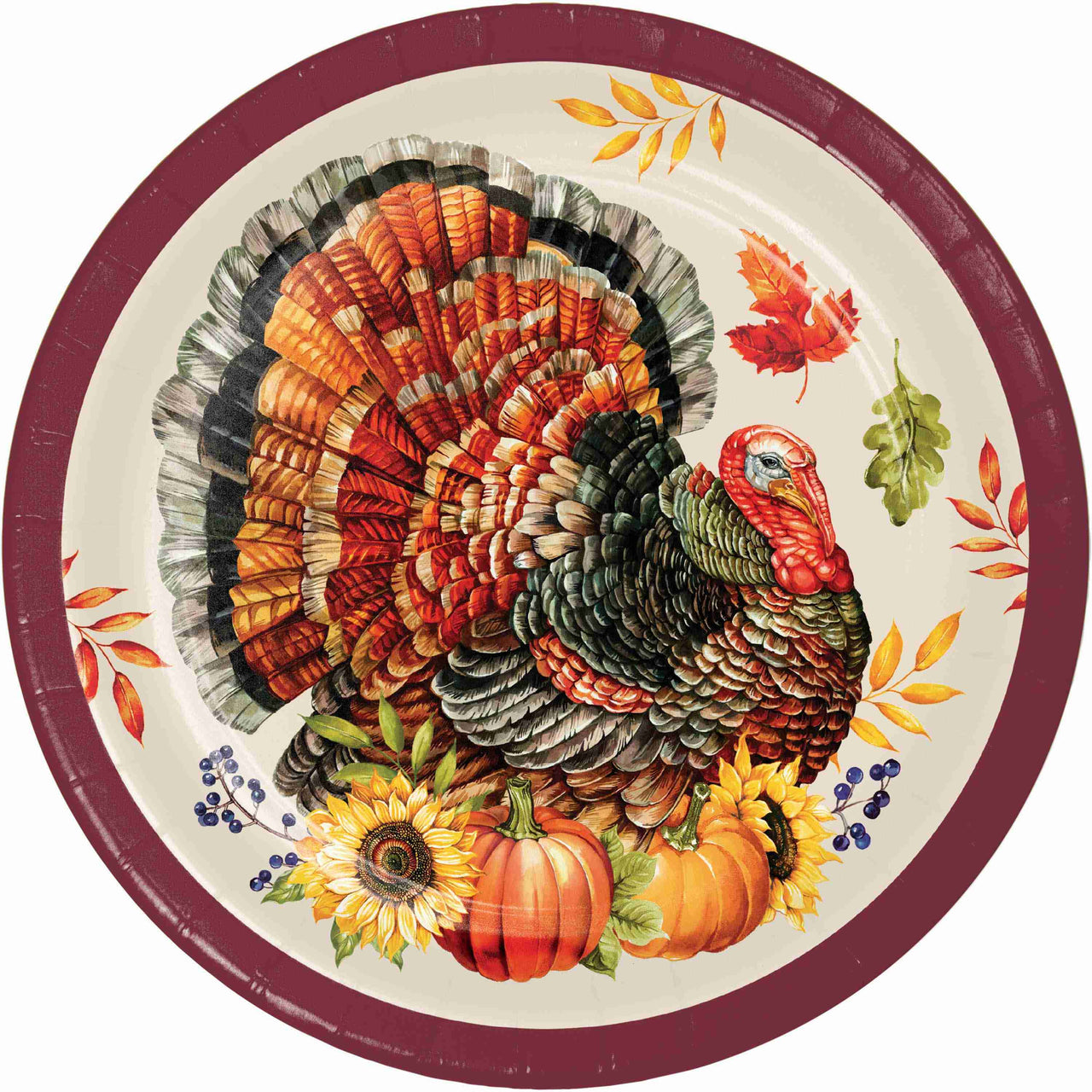 Bountiful Bird Dinner Plates 9"