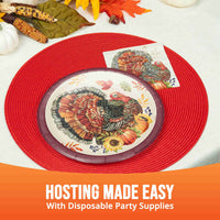 Bountiful Bird Dinner Plates 9