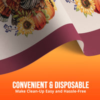 Bountiful Bird Plastic Tablecovers 54
