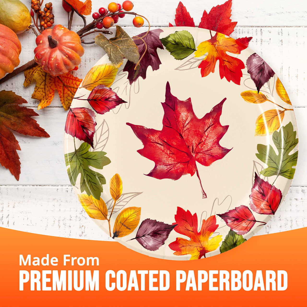 Falling Foliage Dinner Plates 9"