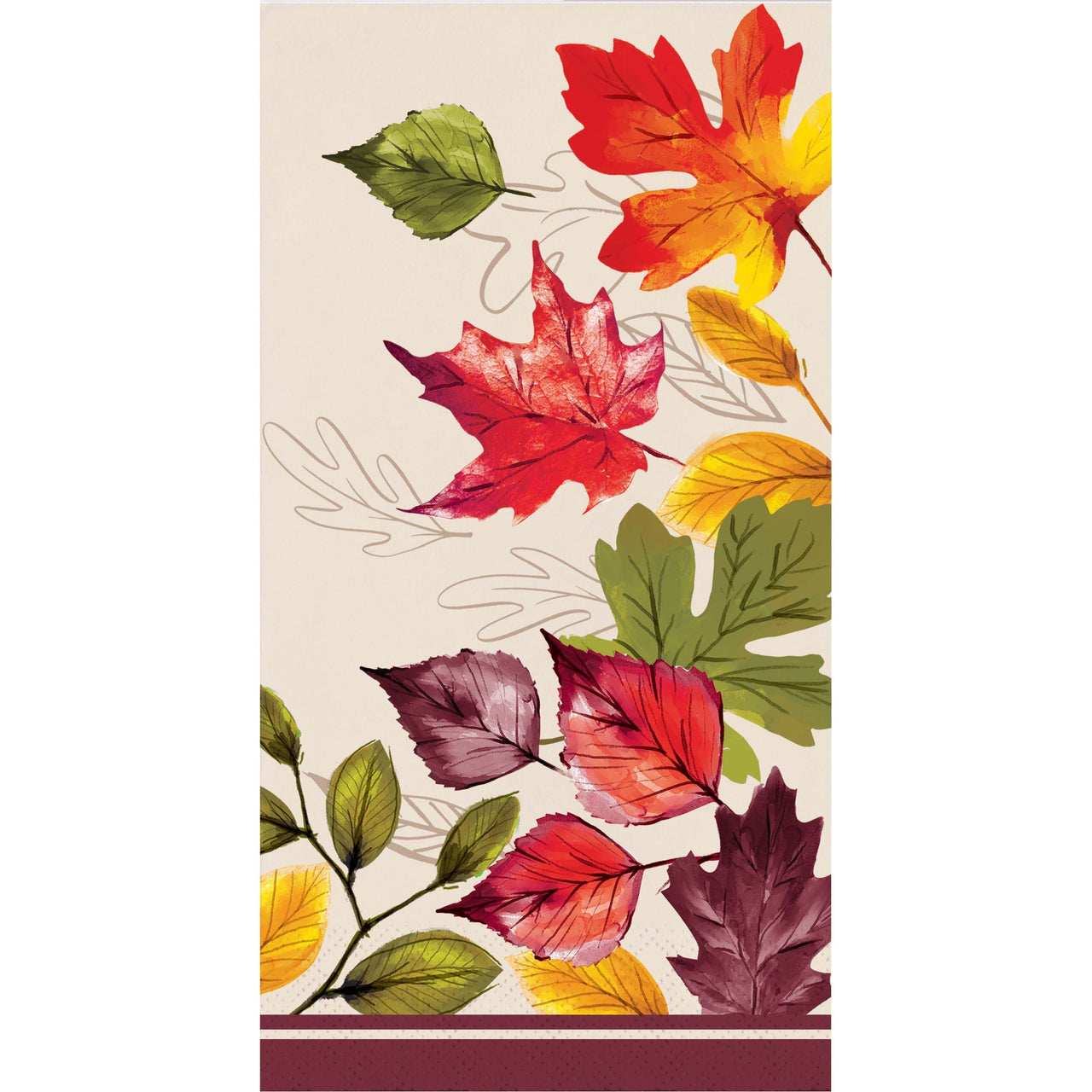 Falling Foliage Guest Towels 7.75" x 4.5"