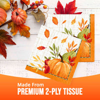 Autumn Orchard Luncheon Napkins 6.5