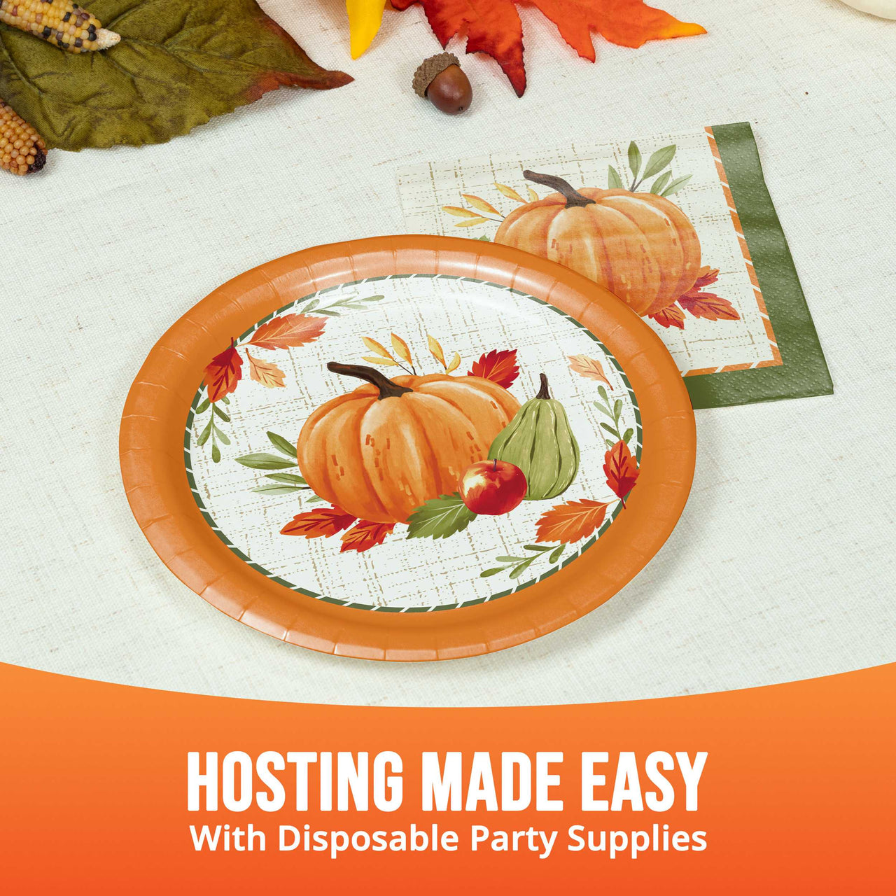 Autumn Orchard Luncheon Plates 7"