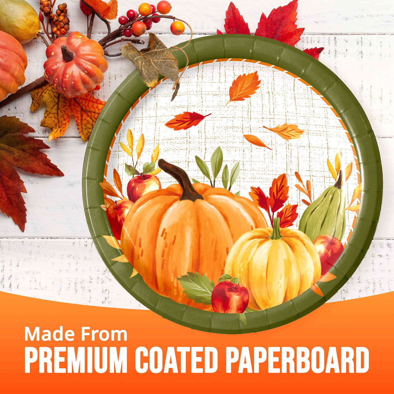 Autumn Orchard Dinner Plates 9"