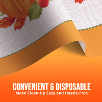 Autumn Orchard Plastic Tablecovers 54