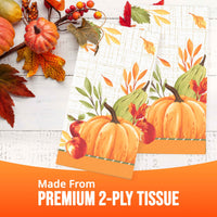 Autumn Orchard Guest Towels 7.75