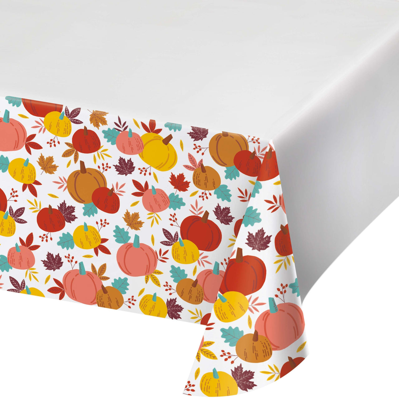 Turkey Treat Plastic Tablecovers 54" x 96"