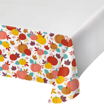 Turkey Treat Plastic Tablecovers 54" x 96"