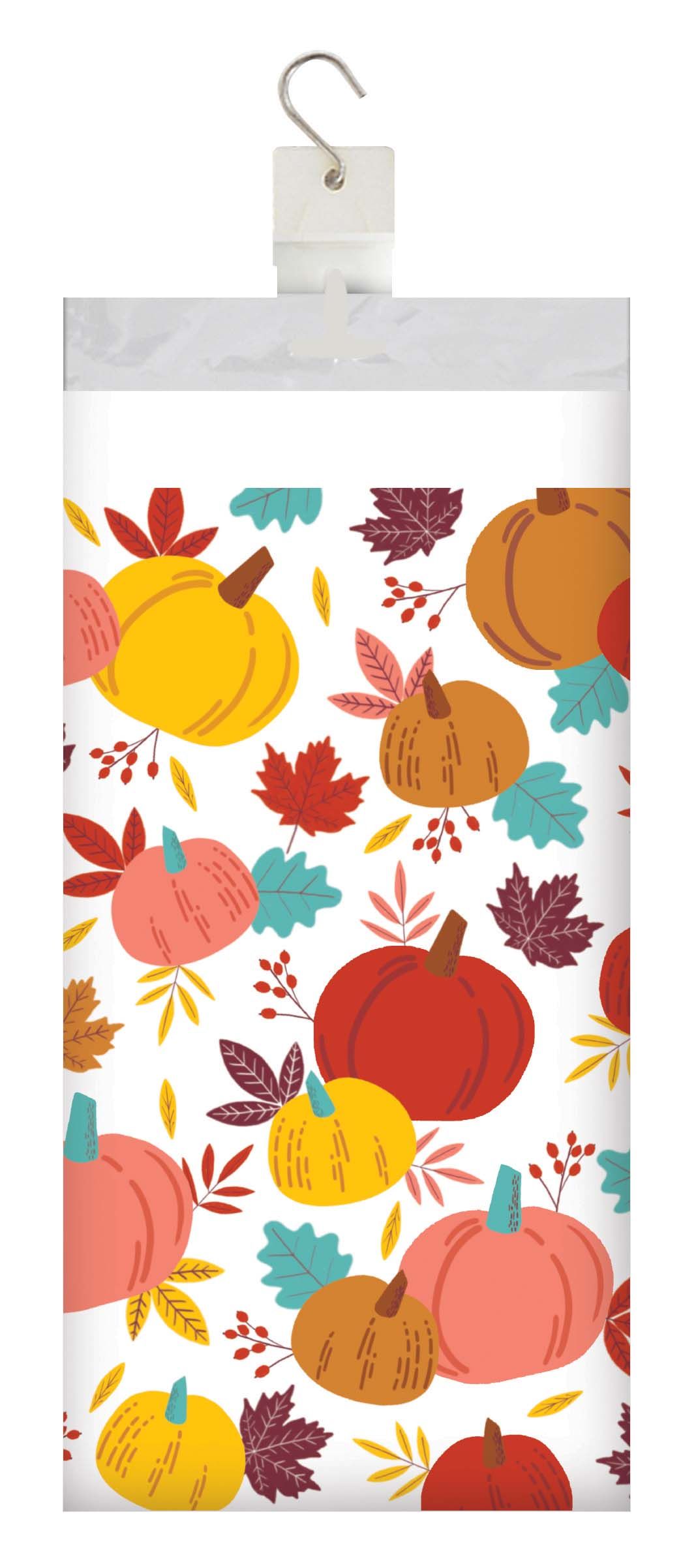 Turkey Treat Plastic Tablecovers 54" x 96"