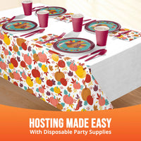 Turkey Treat Plastic Tablecovers 54