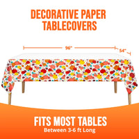 Turkey Treat Plastic Tablecovers 54