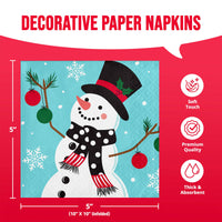 Frosted Fun Beverage Napkins 5