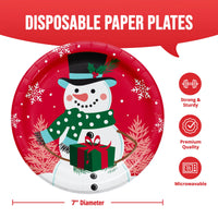 Frosted Fun Luncheon Plates 7