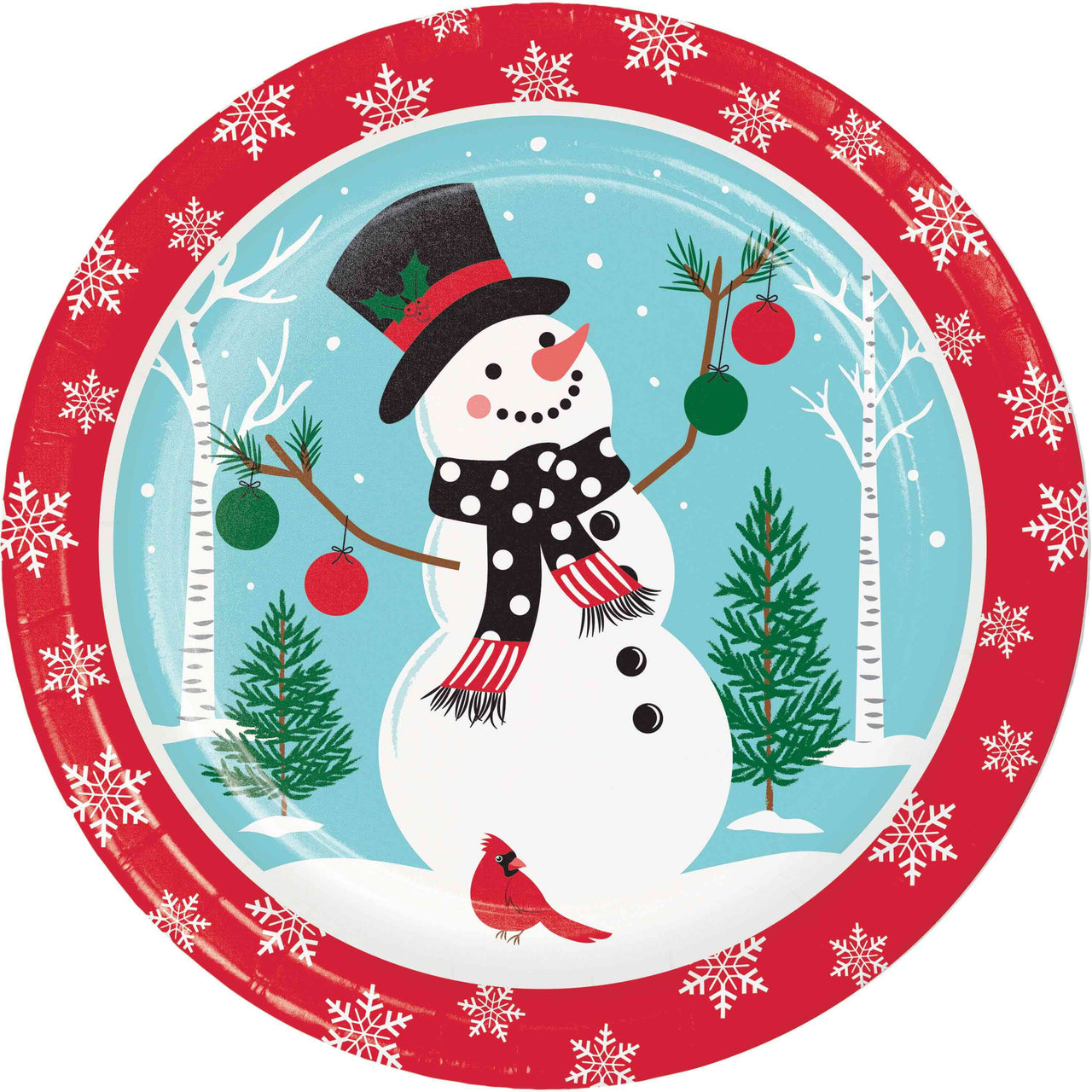 Frosted Fun Dinner Plates 9"