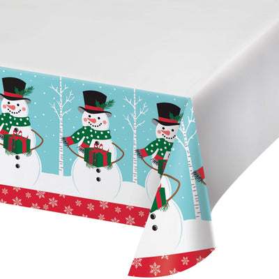 Frosted Fun Plastic Tablecovers 54" x 96"