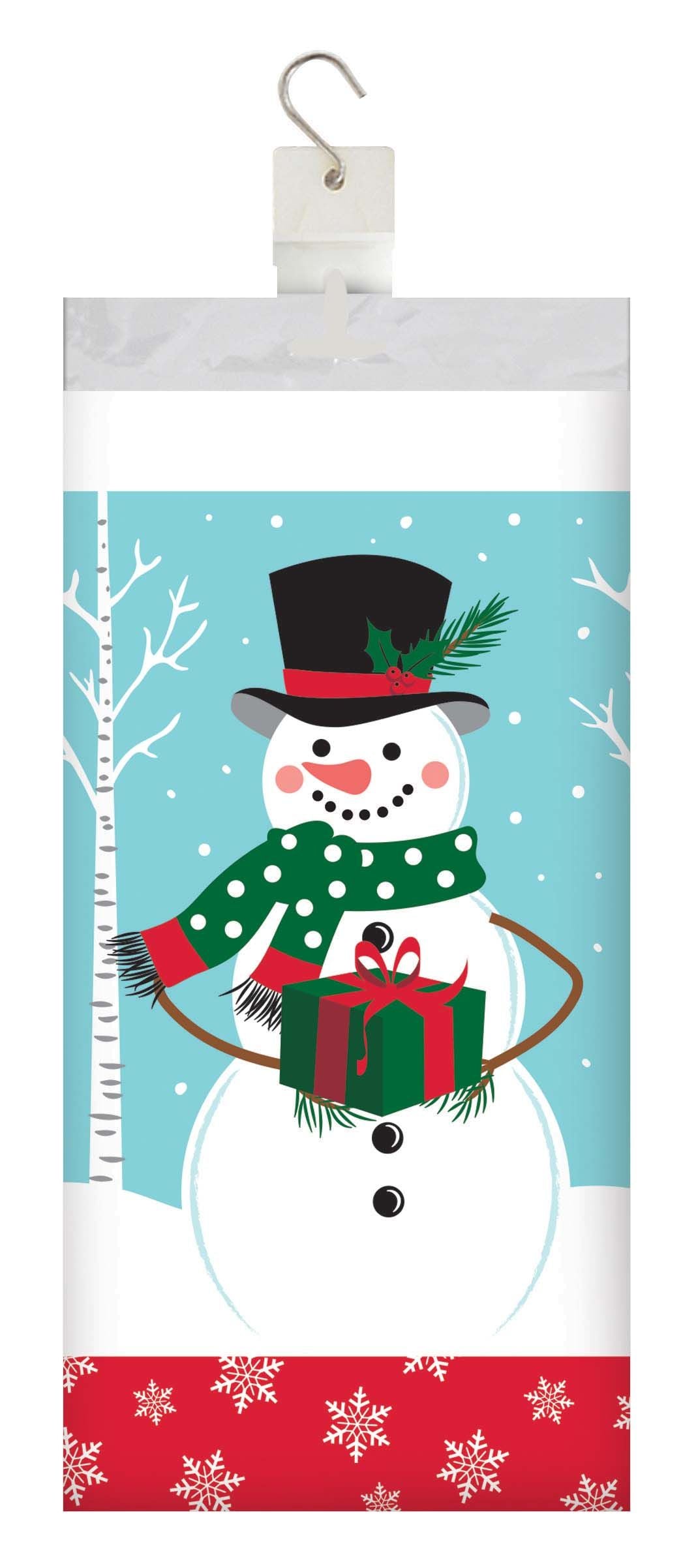 Frosted Fun Plastic Tablecovers 54" x 96"
