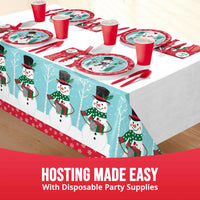 Frosted Fun Plastic Tablecovers 54