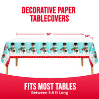 Frosted Fun Plastic Tablecovers 54