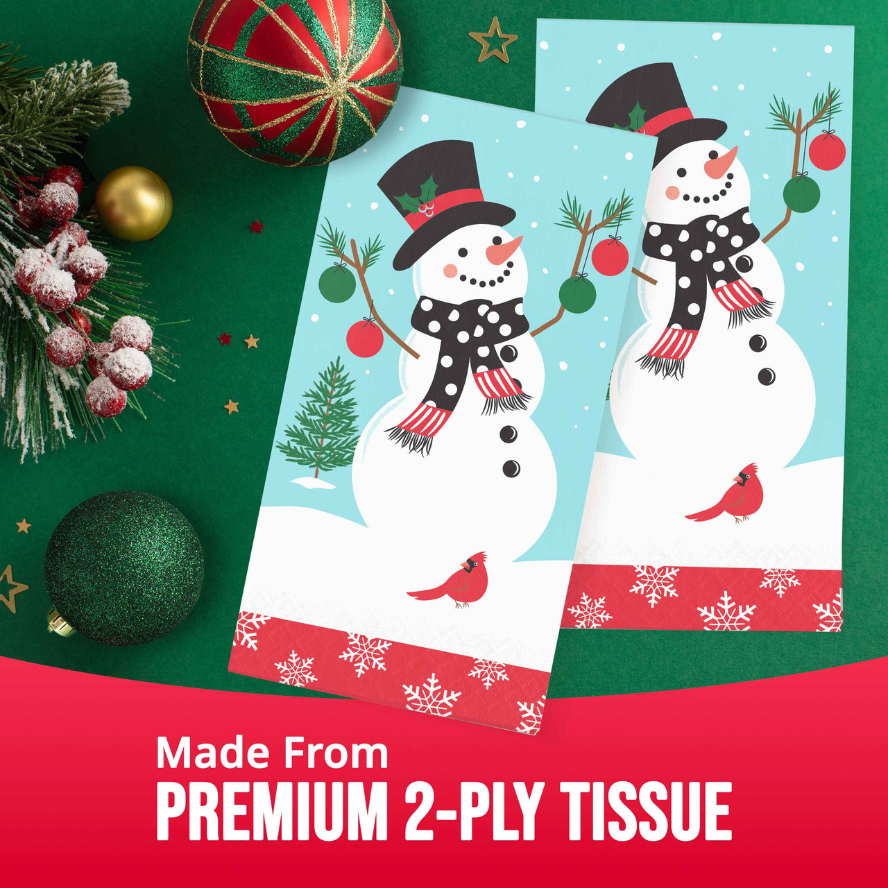 Frosted Fun Guest Towels 7.75" x 4.5"