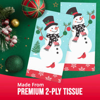 Frosted Fun Guest Towels 7.75