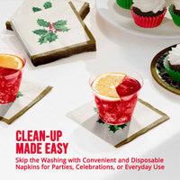 Holly Haven Beverage Napkins 5