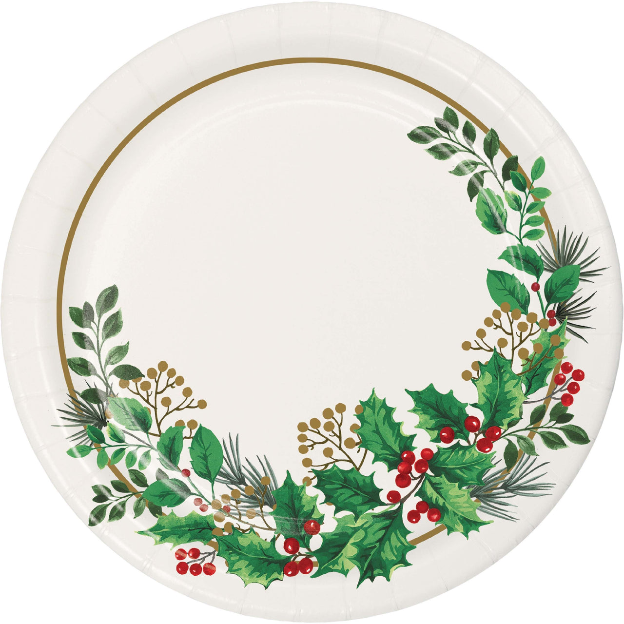 Holly Haven Dinner Plates 9"