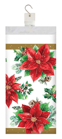 Christmas Blossom Plastic Tablecovers 54