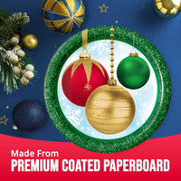 Holiday Glimmer Luncheon Plates 7