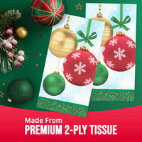 Holiday Glimmer Guest Towels 7.75
