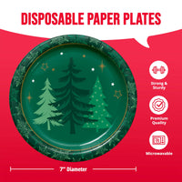 Winter Woods Luncheon Plates 7