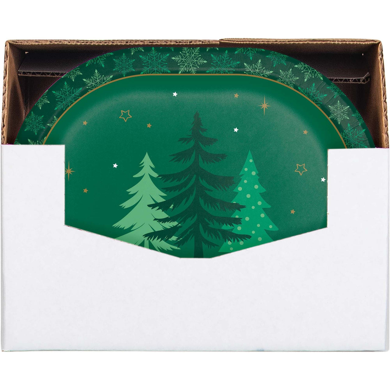 Winter Woods Oval Platters 12"