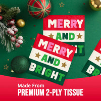 Holiday Hues Merry And Bright Beverage Napkins 5