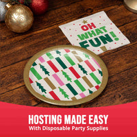 Holiday Hues Oh What Fun Beverage Napkins 5