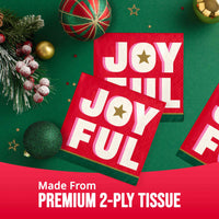 Holiday Hues Joyful Beverage Napkins 5