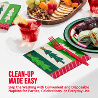 Holiday Hues Luncheon Napkins 6.5