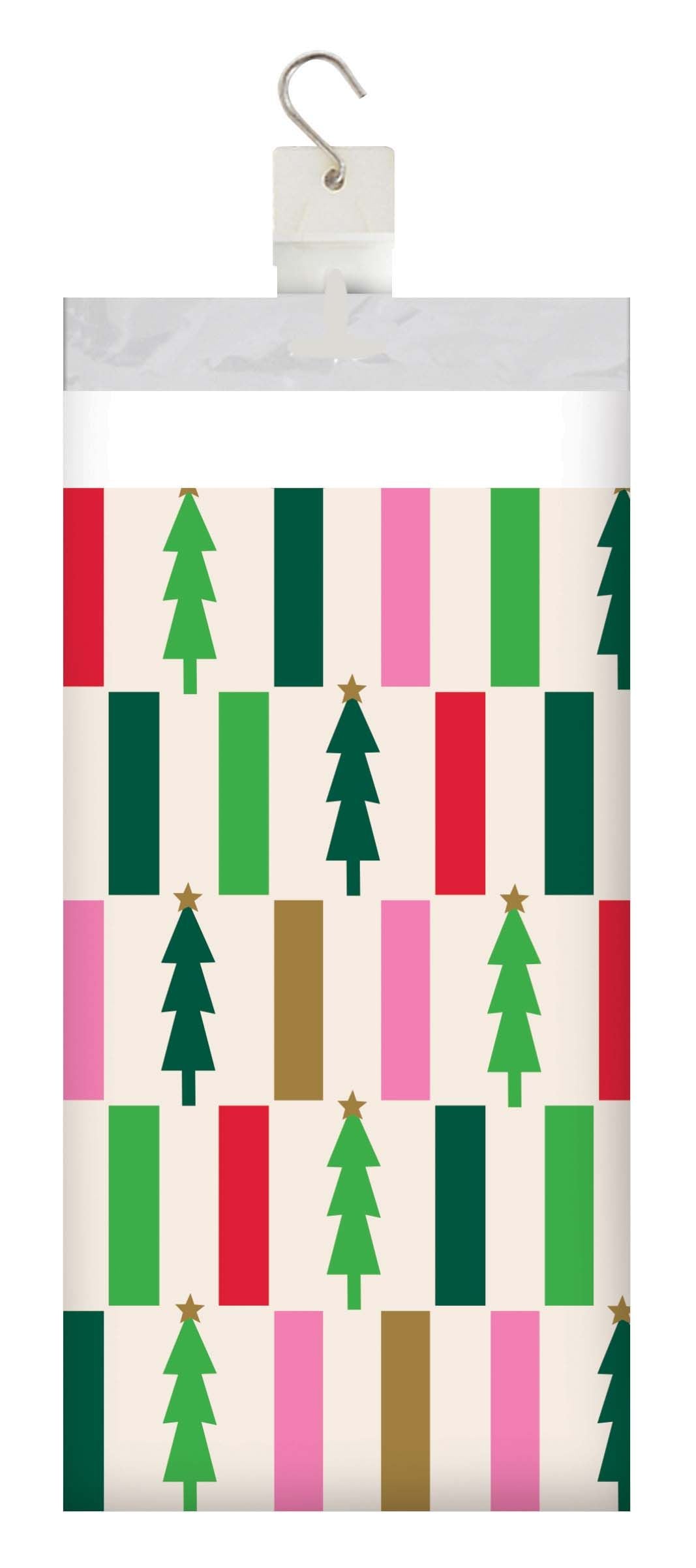 Holiday Hues Plastic Tablecovers 54" x 96"