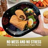 New Years Radiance Oval Platters 12