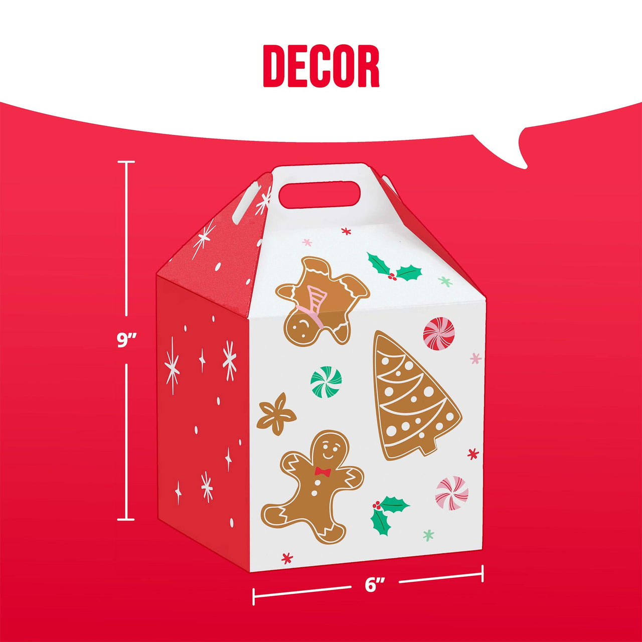 Christmas Decor Favor Boxes