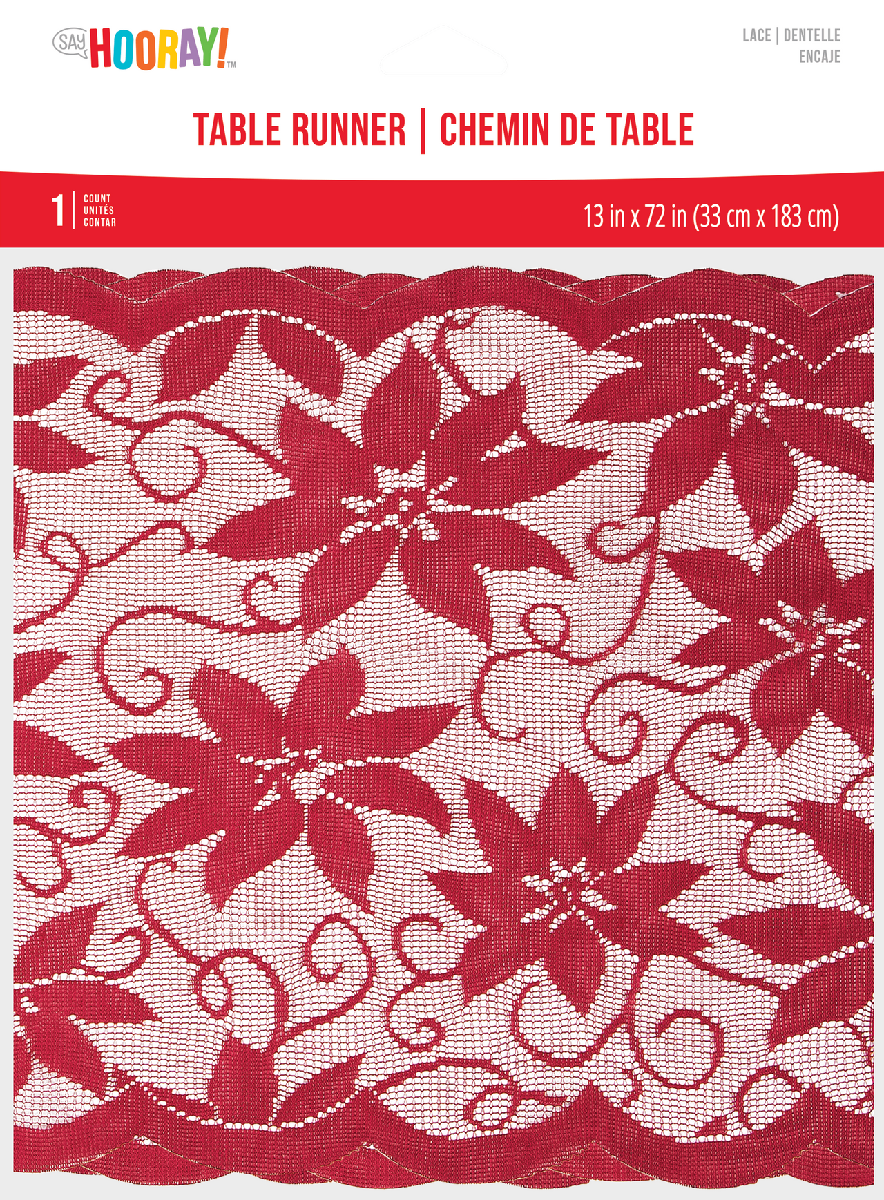 Christmas Decor Table Runners 13" x 72"