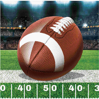 Fan Zone Football Beverage Napkins 5" x 5"