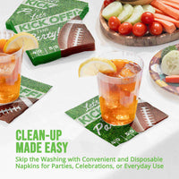 Fan Zone Lets Kickoff Beverage Napkins 5