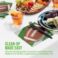 Fan Zone Luncheon Napkins 6.5