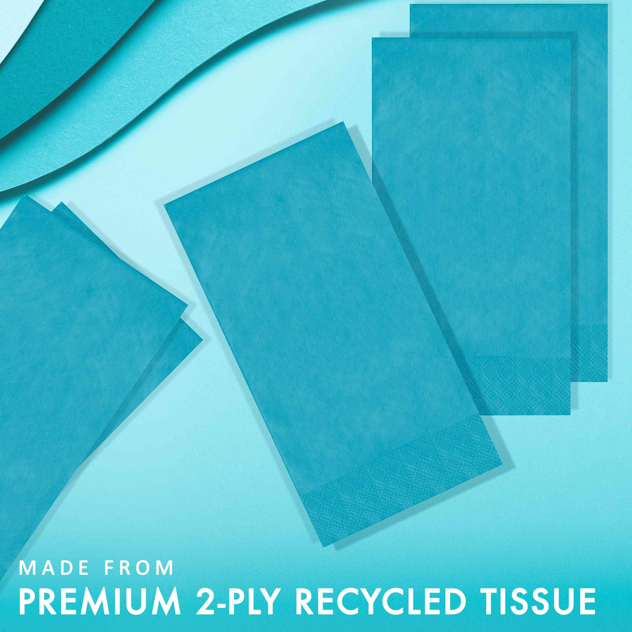Bermuda Blue Guest Towels 7.75" x 4.5"
